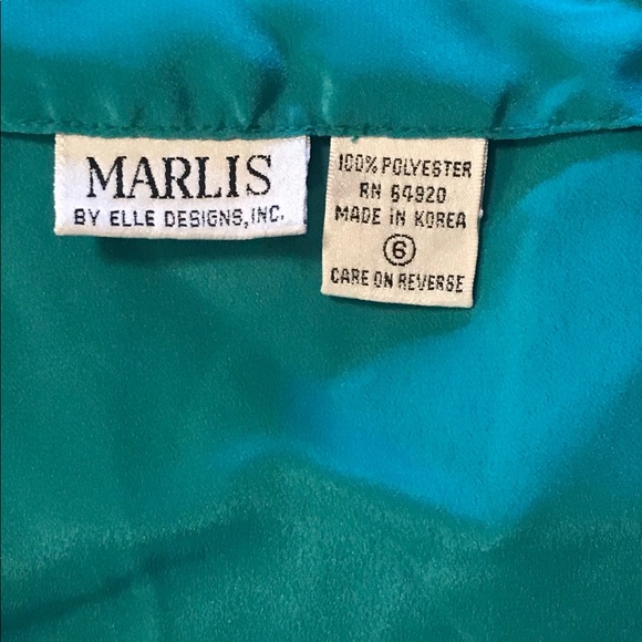 Marlis by Elle Designs teal top - Picture 4 of 4